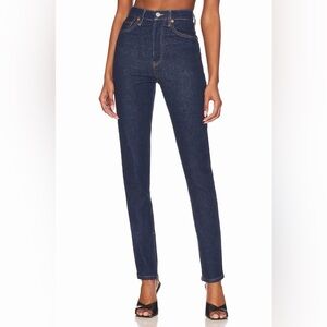 Re/done Superhigh Drainpipe Jean